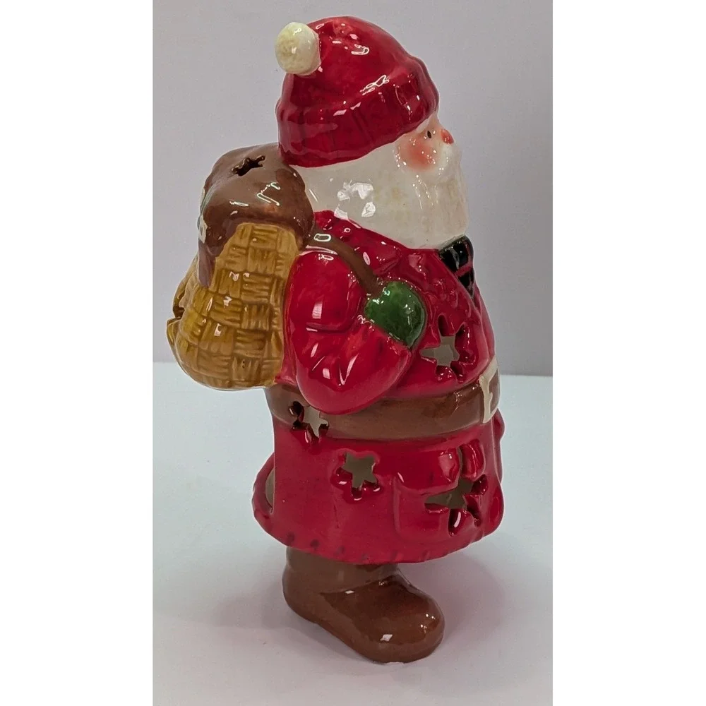 Hallmark ceramic santa